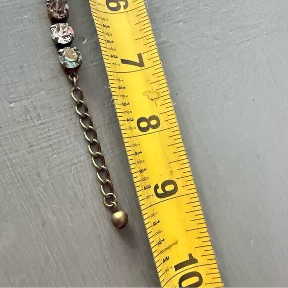 Sabika LIKE Brass Tone Tennis Bracelet - Picture 5 of 7